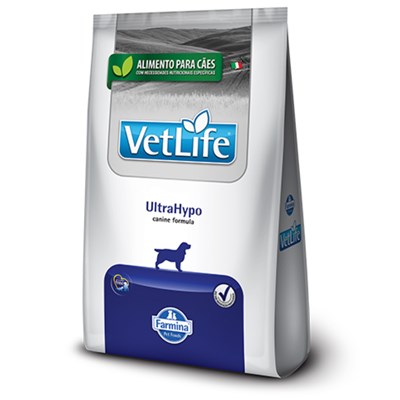 Ração VetLife UltraHypo para cães adultos 10,1kg