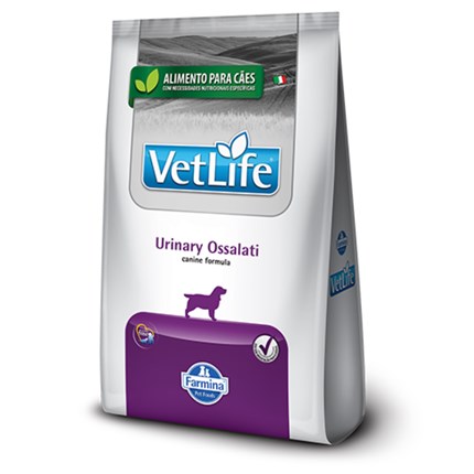 Ração VetLife Urinary Ossalati para cachorros adultos 10,1kg