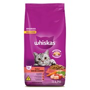 Ração Whiskas Para Gatos Adultos Mix De Carnes 2,7 kg