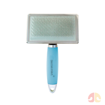 Rasqueadeira Germanhart Gel Azul M para Cães e Gatos - Imagem principal