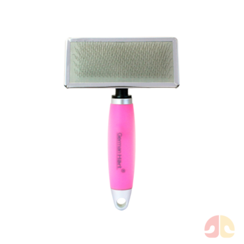 Rasqueadeira Germanhart Gel Rosa M para Cães e Gatos - Imagem principal