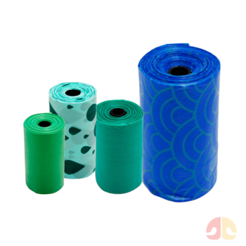 Refil Cata Caca Biodegradável Ecológico Germanhart Waves para Cães e Gatos - Imagem principal