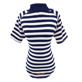 Roupinha Blusa Listra com Mangas Marinho Fábrica Pet P para Cães - Imagem principal