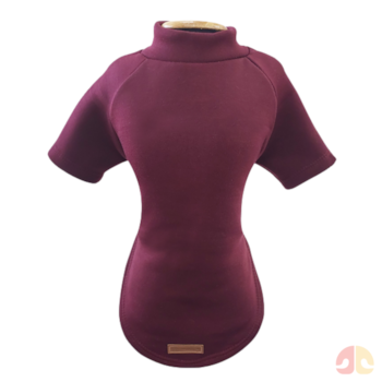 Roupinha Moletom com Manga Vinho Fábrica Pet G para Cães - Imagem principal