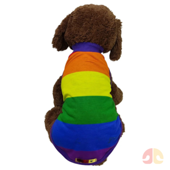 Roupinha Regata Colorida Arts para Cães de 4,5 kg até 9 kg N° 07 - Imagem principal