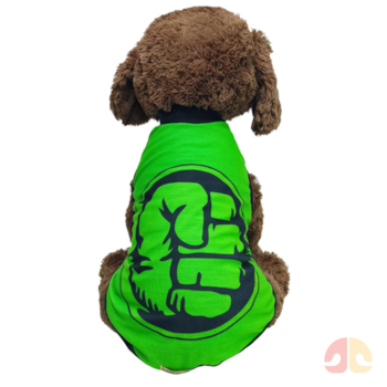 Roupinha Regata Homem Verde Pet Arts para Cães de 14 kg a 20 kg N° 12 - Imagem principal