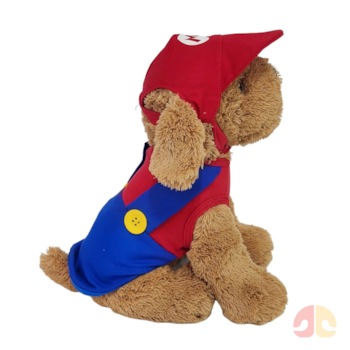 Roupinha Super Mario Pet Arts para Cães de 9 kg a 14 kg N° 10 - Imagem principal