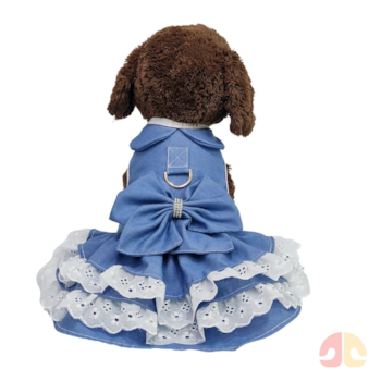 Roupinha Vestido Condessa Pet Arts para Cães de até 1,5 kg N° 00 - Imagem principal