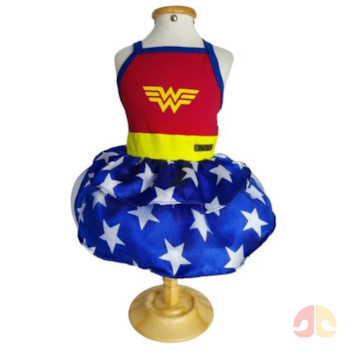 Roupinha Vestido Fantasia Maravilha Pet Arts para Cães de 2,5 kg a 3 kg N° 03 - Imagem principal