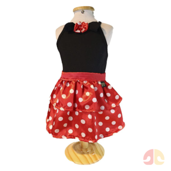 Roupinha Vestido Minnie de Alcinha Arts para Cães de 2,5 kg até 3 kg N° 03 - Imagem principal