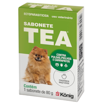 Sabonete Antipulgas e Carrapatos TEA König para cães 80g - Imagem principal