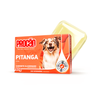 Sabonete  Glicerinado  Procão Pitanga para Cães e Gatos  75gr - Imagem principal