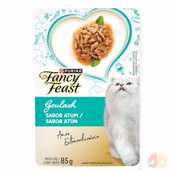 Sachê Fancy Feast Para Gatos Adultos Goulash Atum 85gr - Imagem principal