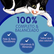 Sachê Felix Fantastic Mix Ração Úmida Para Gatos Adultos Frango E Caranguejo 85g