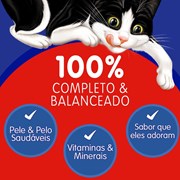 Sachê Felix Fantastic Tiritas Ração Úmida para Gatos Adultos Carne 85g
