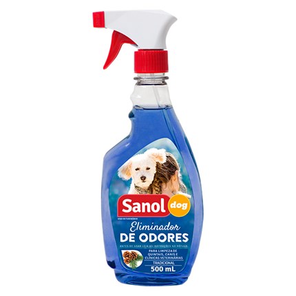 Sanol Dog Eliminador de Odores Spray 500ml