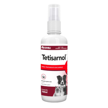 Sarnicida Tetisarnol Spray para Cães e Gatos 100ml - Imagem principal