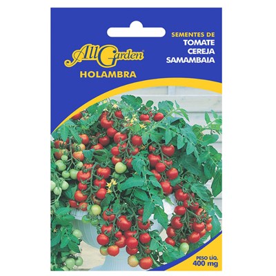 Sementes de Holambra All Garden Tomate Cereja Samambaia 400mg