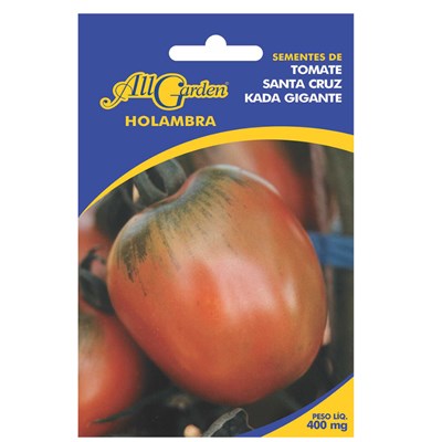 Sementes de Holambra All Garden Tomate Santa Cruz Kada Gigante 400mg