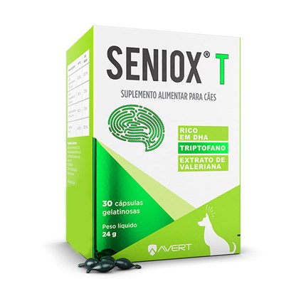 Seniox T suplemento para cachorros 30 capsulas