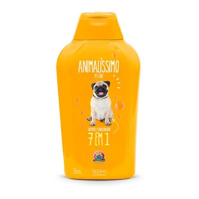 Shampoo 7x1 Animalissimo  para cachorros 500ml