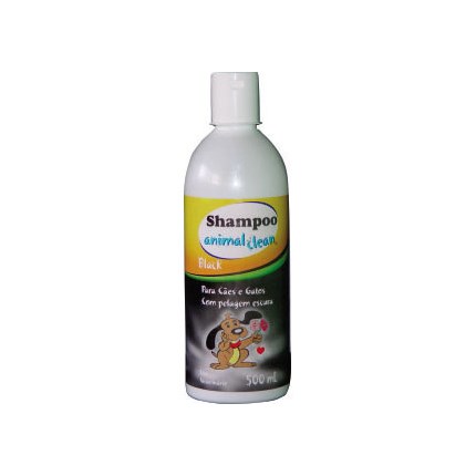 Shampoo Animal Clean Black para Cães e Gatos 500ml