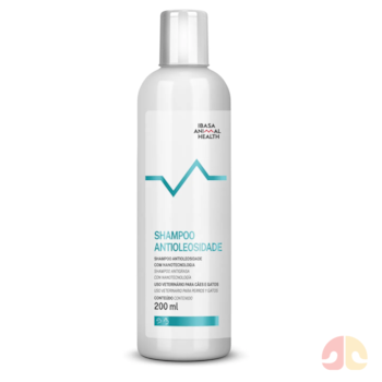 Shampoo Antioleosidade para Cães e Gatos Ibasa 200ml - Imagem principal