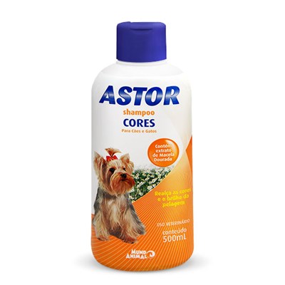 Shampoo Astor Cores para Cães 500ml