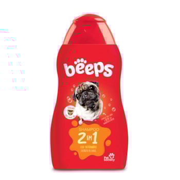 Shampoo Beeps 2 em 1 para Cachorros e Gatos Pet Society 500ml - Imagem principal