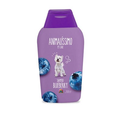 Shampoo Blueberry Animalissímo para cachorros 500ml