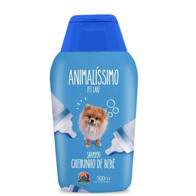 Shampoo Cheirinho de Bebe para cachorros 500ml