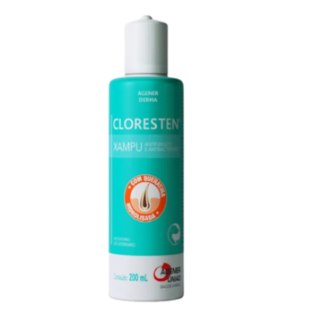 Shampoo Cloresten para Cães e Gatos 200ml - Imagem principal