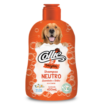 Shampoo Collie Vegan Neutro 400ml para Cães - Imagem principal