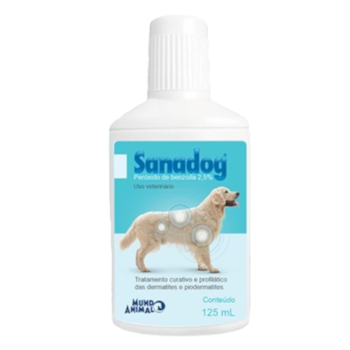Shampoo Dermatológico Sanadog para Cães 125ml - Imagem principal