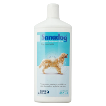 Shampoo Dermatológico Sanadog para Cães 500ml - Imagem principal