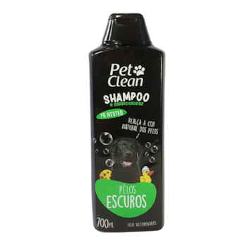 Shampoo e Condicionador Pet Clean Pelos Escuros para Cães e Gatos 700ml - Imagem principal
