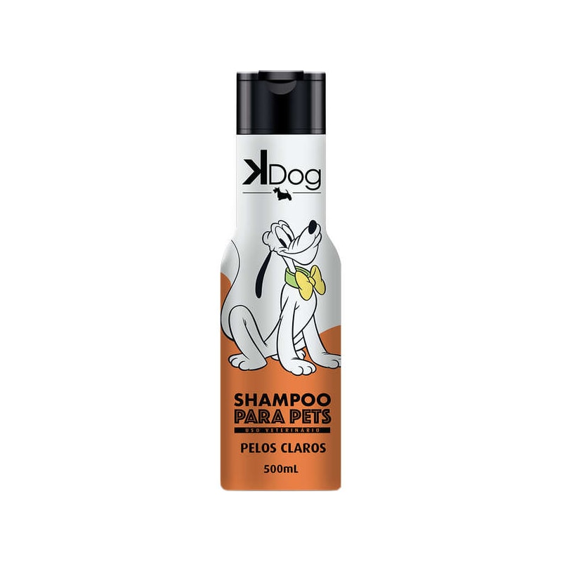 Shampoo Kdog Pelos Claros 500ml POLI PET