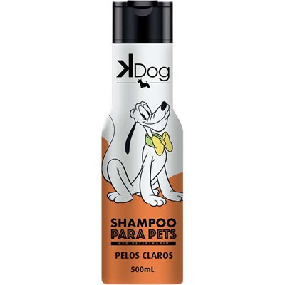 Shampoo Kdog Pelos Claros 500ml