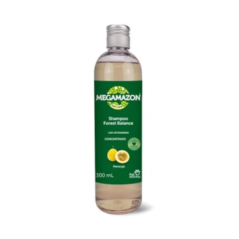 Shampoo Megamazon Forest Balance Maracujá Pet Society 300ml - Imagem principal