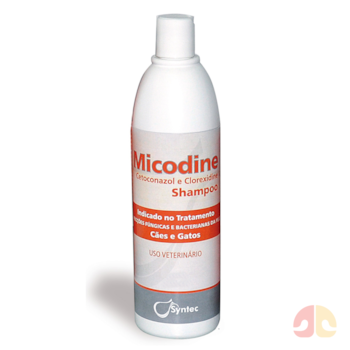 Shampoo Micodine Fungicida 225ml para Cães e Gatos - Imagem principal