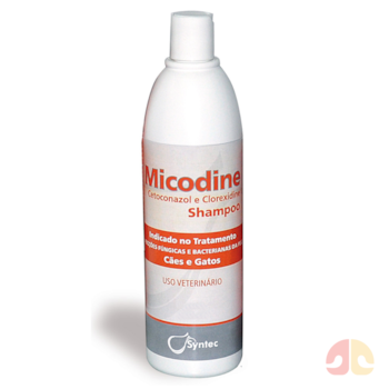 Shampoo Micodine Fungicida 500ml para Cães e Gatos - Imagem principal