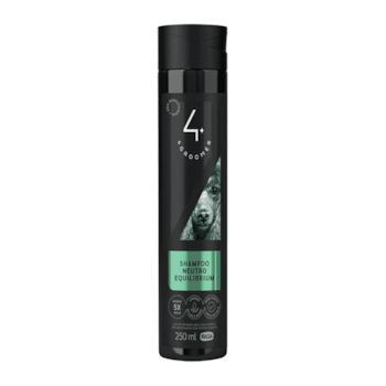 Shampoo Neutro Equilibrium 4 Groomer para Cães e Gatos 250ml - Imagem principal