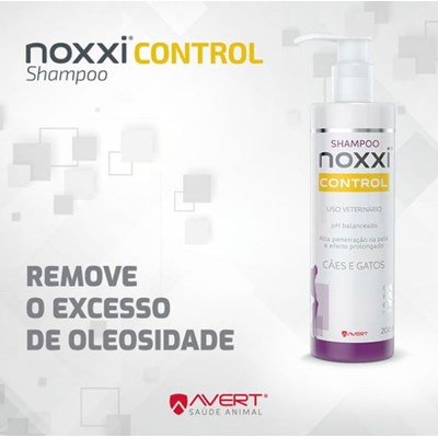 Shampoo Noxxi Control para cachorros e gatos 200ml