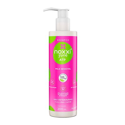 Shampoo Noxxi Green ATP 200ml para Cães e Gatos