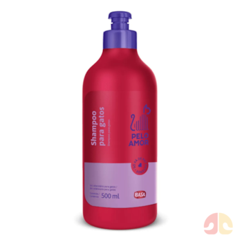 Shampoo Pelo Amor Ibasa para Gatos 500ml - Imagem principal
