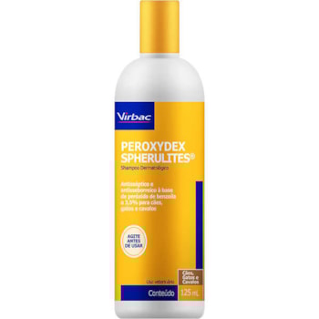 Shampoo Peroxydex Spherulites para Cães e Gatos 125ml - Imagem principal