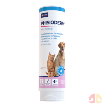 Shampoo Phisioderm Pele Normal 500ml para Cães e Gatos - Imagem principal