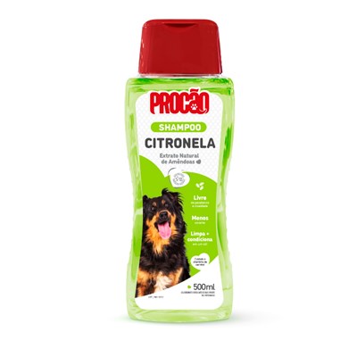 Shampoo Procão Citronela para cachorros 500ml