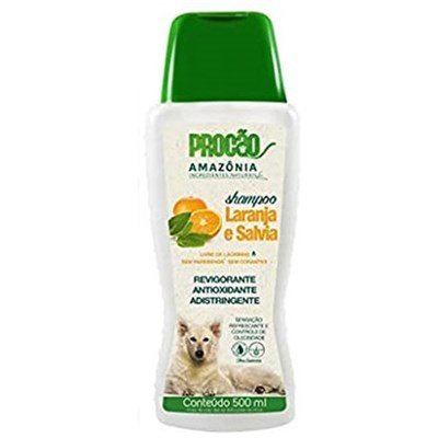 Shampoo Procão Laranja e Sálvia para cachorros 500ml