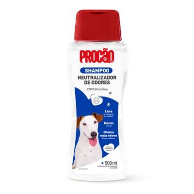 Shampoo Procão Vegano Neutralizador de Odores para Cães 500ml